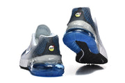 Nike Air Max 270 White and Blue Sneakers