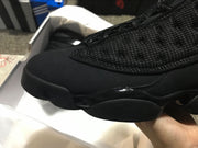 Air Jordan 13 Retro Black Cat Black Basketball Sneakers