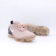 Nike Air VaporMax Flyknit Sneakers, Pink and Navy, 942842-2019