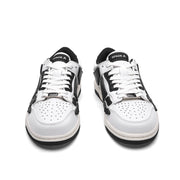 Spade A MFS003-111 White and Black Low-Top Sneakers