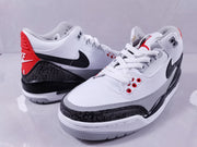 Jordan Air Jordan 3 Retro White Cement Black Sneakers