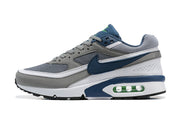 Nike Air Max Gray and Blue Sneakers