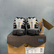 ASICS GEL-Kayano 12.1 Black Laser Silver Sneakers