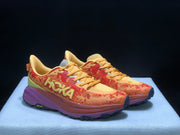 HOKA Speedgoat 6 Trail Running Shoes, Orange and Yellow