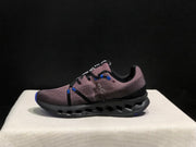 On Cloudsurfer Running Shoes in Charcoal and Blue