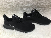 Nike Sportswear Black Mesh Low-Top Sneakers