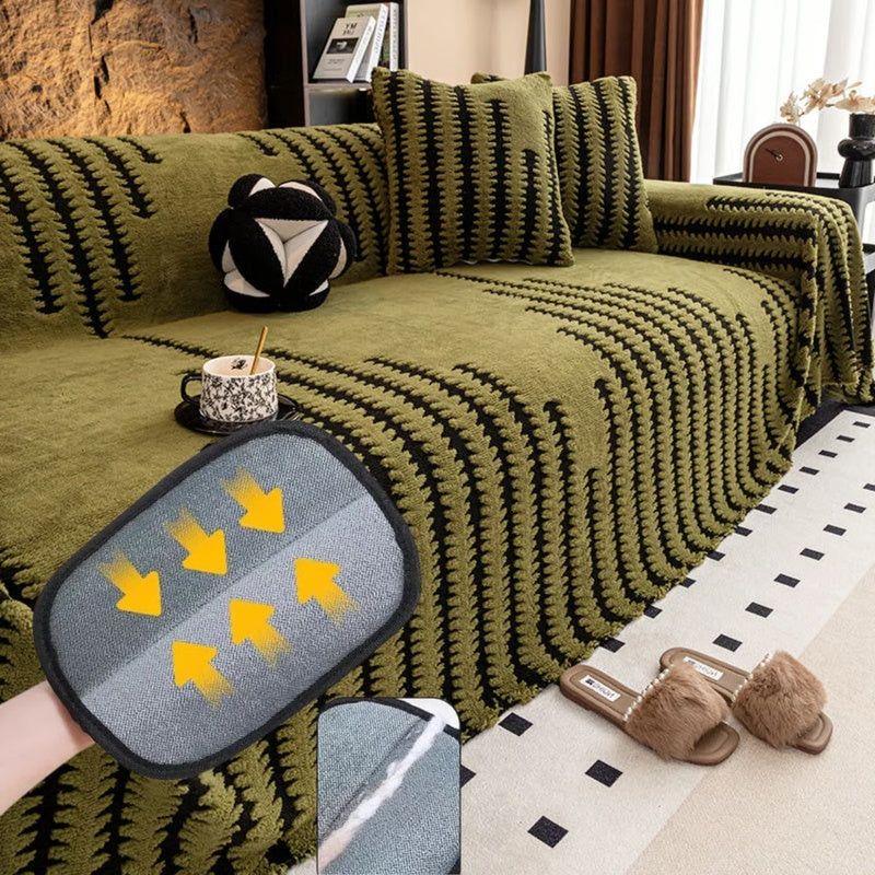 📢📢50% OFF !!⏰⏰Soft Plush Non-Slip Couch Cover