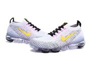 Nike Air VaporMax Flyknit 3 White Yellow Sneakers AJ6900-103