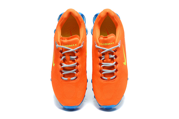 Nike Air Max Plus Orange and Blue Sneakers
