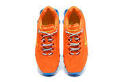 Nike Air Max Plus Orange and Blue Sneakers