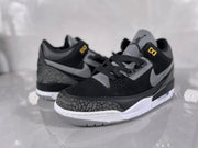 Nike Air Jordan 3 Retro Black Grey Sneakers
