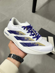 Adidas Lightstrike Pro Running Shoes White Purple