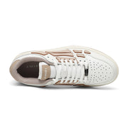 AMIRI Low-Top Sneakers in White and Beige