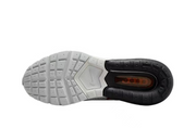 Nike Air Max 270-Style Sneakers in White and Orange