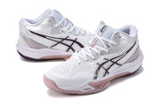 ASICS Sky Elite FF MT 3 White Watershed Rose Volleyball Shoes