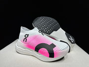 On Cloudboom Strike LS White/Pink Running Sneakers