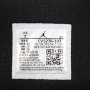 Jordan 1 High Black Yellow White Sneakers CV5276-107