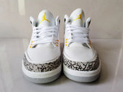 Jordan Air Jordan 3 Retro White Yellow Sneakers