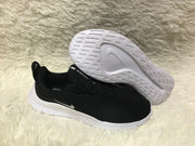 Nike Black and White Knit Low-Top Sneakers