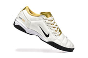 Nike Total 90 White and Gold Indoor Sneakers