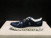 On Cloud 6 Sneakers in Navy and White