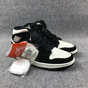 Air Jordan 1 Mid Black History Month Sneakers 852542-010