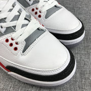 Air Jordan 3 Fire Red Men's Sneakers