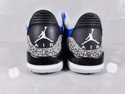 Jordan Air Jordan 3 Retro Blue Black Cement Sneakers