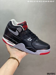 Nike Air Flight 89 Black Cement Sneakers