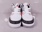 Air Jordan 3 Retro SE White Cement Fire Red Sneakers