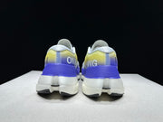 On Cloudboom Max Running Shoes, White Yellow Purple