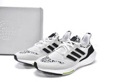 adidas UltraBoost 22 GX5573 White Black Zebra Running Shoes