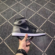 Air Jordan 1 High Shadow Black and Grey Sneakers