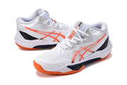 ASICS Sky Elite FF MT 3 Volleyball Shoes White Orange