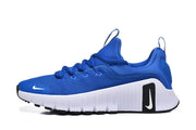 Nike Free Run Blue and White Sneakers