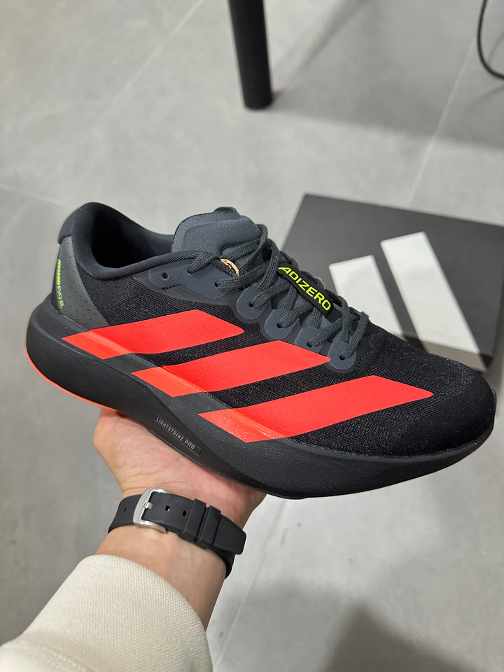 adidas Lightstrike Pro Running Shoes Black Orange JR3414
