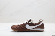 Nike Jacquemus Low-Profile Sneakers in Brown and White