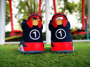 Jordan Air Jordan 6 Charity Sneakers in Navy, Red and White