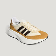 adidas Nizza Platform Low Sneakers in Cream and Tan