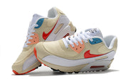 Nike Air Max 90 Sneakers Cream Red Blue