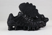 Nike Shox TL Sneakers in Black and Gold