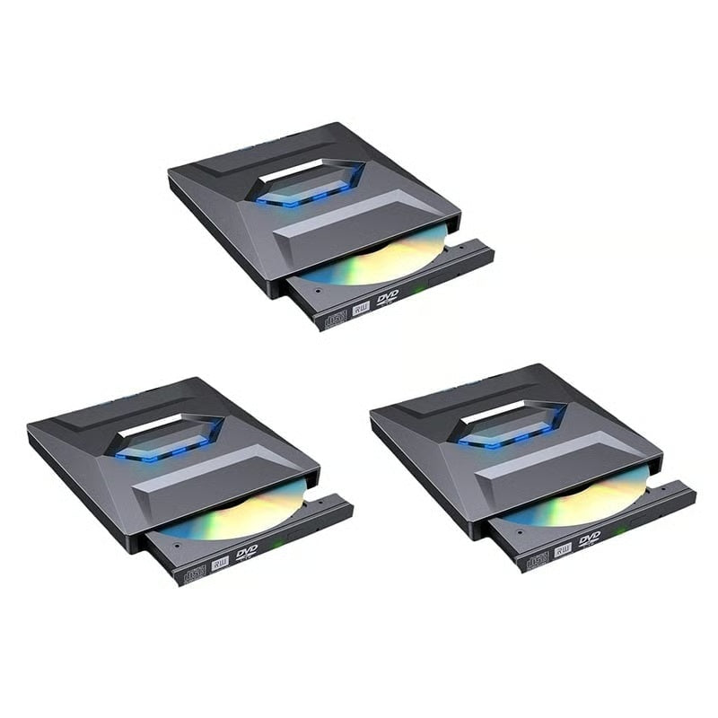 7-in-1 External USB DVD Drive & Blu-ray Player