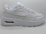 Nike White Mesh Panel Sneakers
