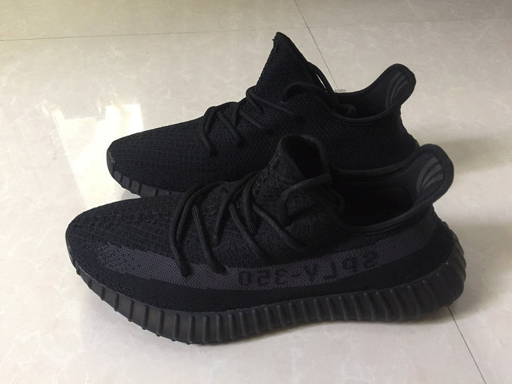 Adidas Yeezy Boost 350 V2 Black Knit Sneakers