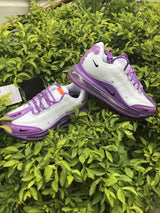 Nike Air Max 720 White and Purple Sneakers