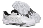 ASICS GEL-RESOLUTION 9 Tennis Shoes White Silver Black
