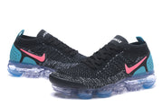 Nike Air VaporMax Flyknit 2 Black Turquoise Sneakers