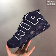 Nike Air More Uptempo Sneakers, Midnight Navy and White