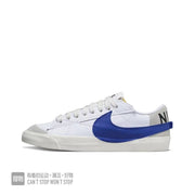 Nike Blazer Low 77 Sneakers in White and Blue