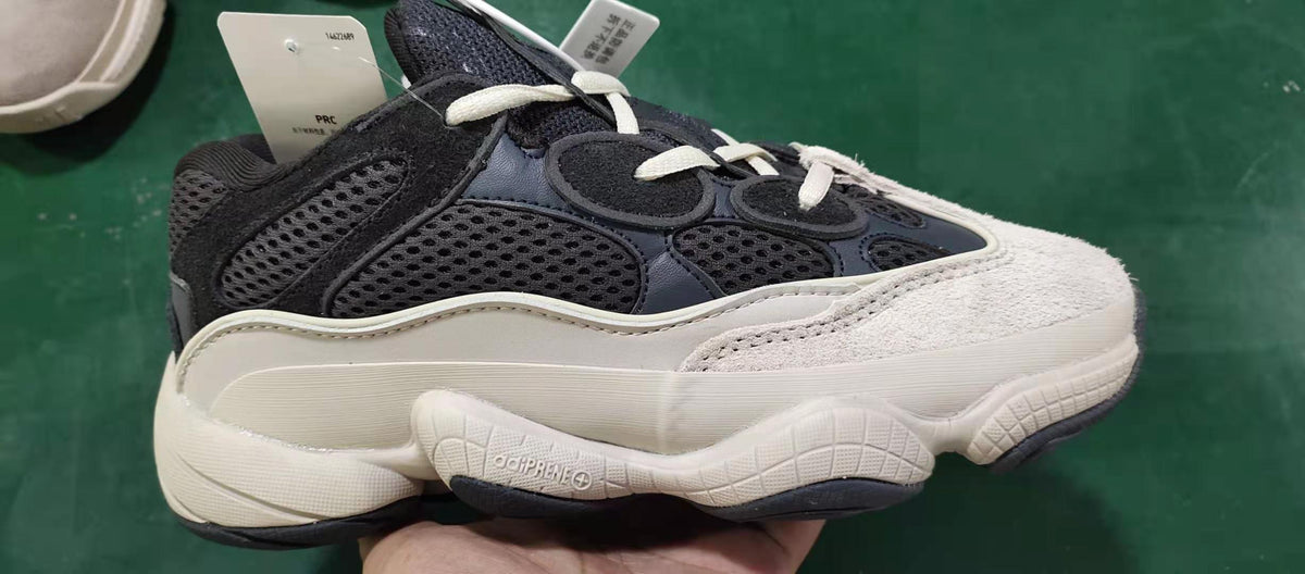 Yeezy 500 Oreo Sneakers Black and Cream